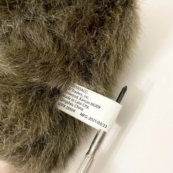 Demdaco Creeping Small Sloth Plush Stuffed Animal 9 Inch Long - Picture 7 of 15